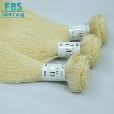 China Straight Raw Blonde 613 Virgin Remy Hair Color Weaving Extensions, Platinum Blonde Hair Extension Braiding, Straight 613 Bundles for sale