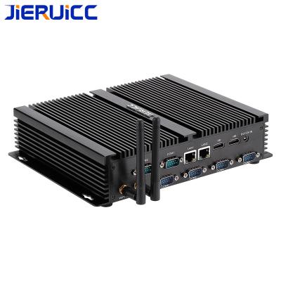 China : 0.00dB System I3 4010U i5 4200u i7 4500u Fanless Industrial Mini Box I3 4010U i5 4200u i7 4500u Mini PC Intel NUC Barebone PC with 6COM DUAL LAN Port 2 hd for sale