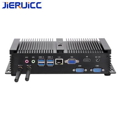 China Core i3 i5 i7 Fanless Industrial CPU Fanless Industrial Grade Computer System 0.00dB Mini PC for sale