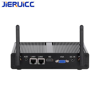 China Gigabit LAN 1000Mbps Fanless Industrial PC System 0.00dB 2 Core i3 4030U Fanless Computers rs232 for sale