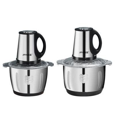 China High Efficiency Portable Universal Food Processor 2L 3L 4L 5L 6L Stainless Steel Bowl Electric Glass Food Chopper Carrot Meat Grinder for sale