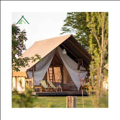 China Camouflage/Field Game glamping tents waterproof luxury hotel clamping ruidong best price for family and hotel style luxury pvdf hotel tent for sale