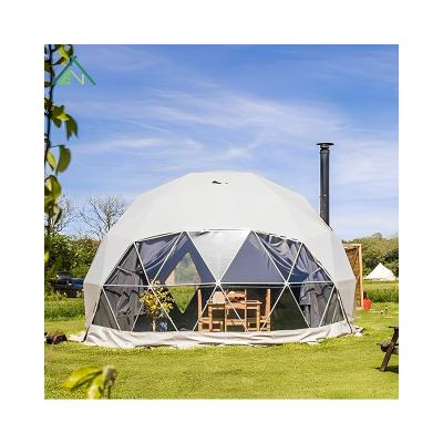 China Camouflage/Field Game luxurious inflatable bubble wiwo yak dome sepi beach marquee sound proof geodesic glass dome tent for outdoor events for sale