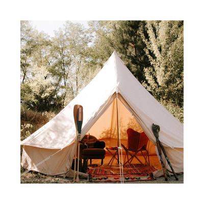 China Camouflage/Field Game Outdoor Camping Cotton Glamping Bell Tent for sale