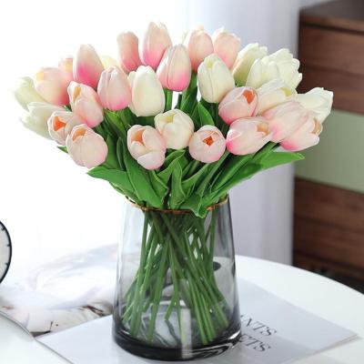 China Tulip Plant Boho Home Decor Faux Plants Home Decoration Artificial Flower Decor for sale