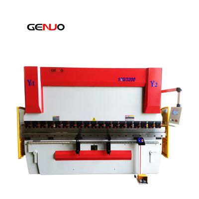 China Hotels CNC Manual Sheet Bending Machine Hydraulic Press Brake Supplied Brazil Synchronized for sale