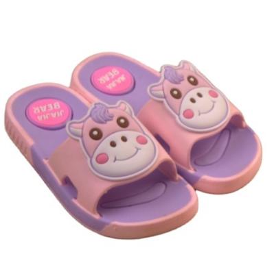 China Flat 2020 New Design Good Quality Beach Bedroom Kids Flat Slippers for sale