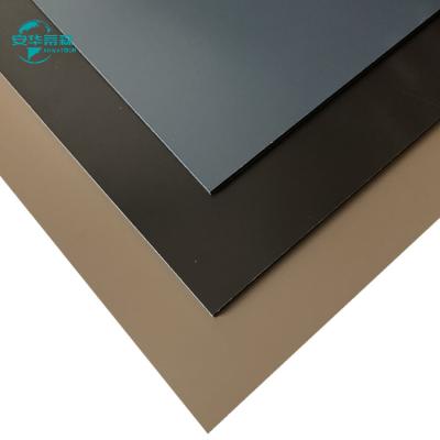 China Exterior Decoration Solid Color ACP composite panel With Matte / Glossy Surface Finish for sale