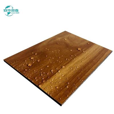 China Panel compuesto de aluminio ACP de grano de madera 4x8 hojas con 2-6 mm en venta