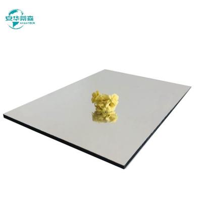 Cina Specchio resistente agli urti ACP 3/4/5/6mm Spessore del pannello in 1220*2440mm Dimensione standard in vendita