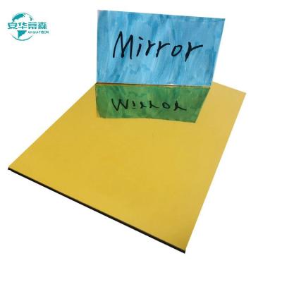 China Construction Mirror ACP Customized Thickness 5mm 6mm for sale