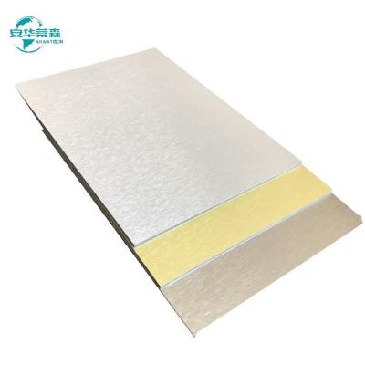 China 4mm Brushed Finish Aluminum Composite Panel With B1 Fire Rating for sale