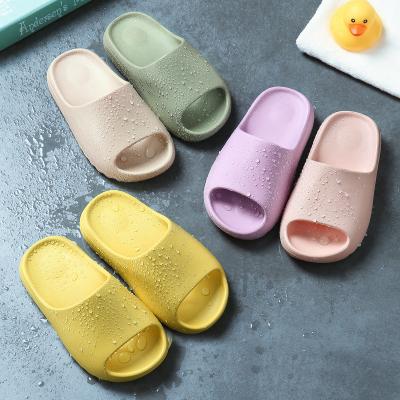 China Massage EVA Summer Shower Kids Children Boy's Bathroom Slips EVA Kids Slippers for sale