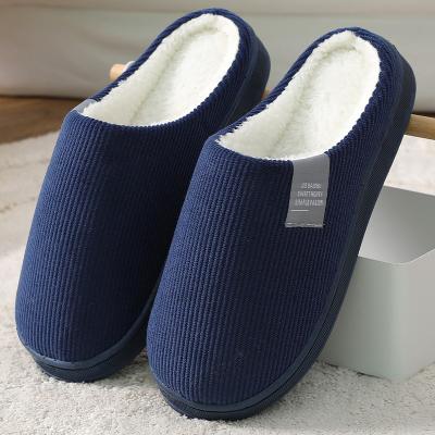 China Cushioning Lady's China Factory Autumn Winter Bottom Soft Cotton Non-slip Indoor Women Slippers for sale