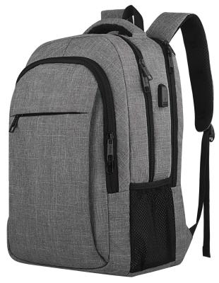 China Travel Laptop Backpack,Business grey sports Laptops Backpack with USB laptop bags backpack outdoor camping backpack for sale