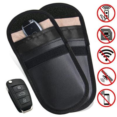 China Car Key Signal Blocker Case, Key less Entry Fob Guard Signal Blocking Pouch Bag, Healthy cell Phone Privacy Protection for sale