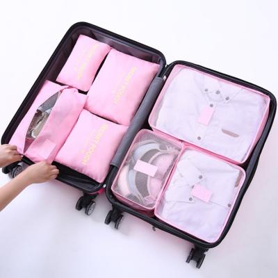 China NATIONAL Hot Sale Amazon Travel Storage Bag Set Travel Organizer Bag Set for sale