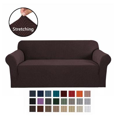 China Premium Quality Polyester Jacquard Stretch Elastic Sofa Cover Universal Elastic Cover For 3/2/1 Seater Sofa for sale