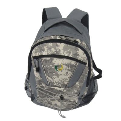 China Outdoor Sports Camouflage Anti-theft Types Backpack Camouflage Material for sale