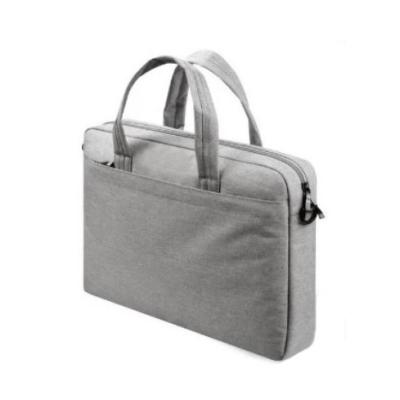 China High quality polyester jute material notbook bag with laptop compartment for sale