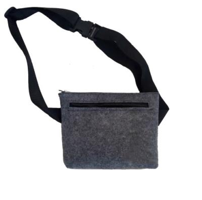 China Polyester 2019 a lot of popular polyester felt material shoulder bag for sale