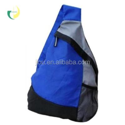 China Ladies Sling Bag; High quality trunk bag splicing a variety of colors simple triangle bags for sale