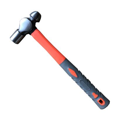 China Wholesale Nail Hammer Good Quality Ball Pein Hammer With TPR Handle for sale