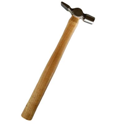 China Wholesale Nail Hammer 16 oz Handle Forging Ball Cross Pein Wood Hammer for sale