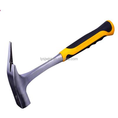 China High Quality Nail Hammer New Style 600G Steel One Piece Forged Roofing Hammer for sale