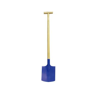 China Garden shovel metal shovel with handle with special steel plates for digging and scooping for sale