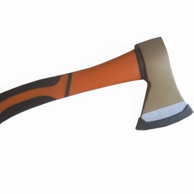 China Activity camping ax with TPR handle and carbon steel ax head for sale