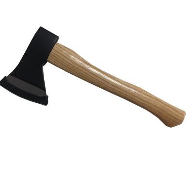 China Camping Activity Wholesales Wooden Handle Carbon Steel Pickaxe for sale