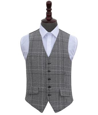 China Men's Suits Wedding Tuxedos Anti-Shrink Invest New Pocket Casual Decorative Slim Vest Formal Business Dress Vest for sale