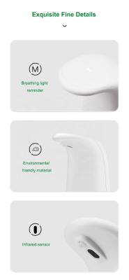 China Foam Soap Dispenser New Arrivals 0.25s Bubbling Hand Wash Sanitary Dispenser Kids Automatic Soap Dispenser With Senor for sale