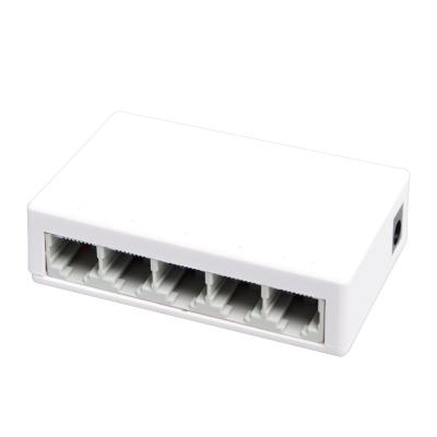 China 5 Port 10/100M Stackable Unmanaged Fast Ethernet Hub Mini Network Switch for sale