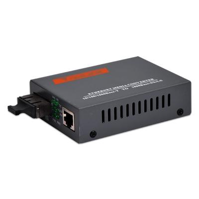 China FTTH Haohanxin 1000Mbps Multimode Gigabit Fiber SC Dual Port HTB-GM-03 Fiber Optic Media Converter for sale