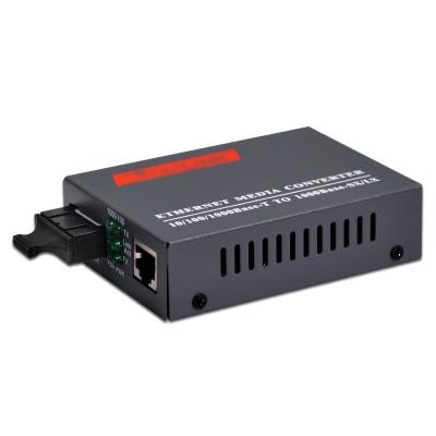 China FTTH Ftth 10/100/1000M Dual Fiber GS-03 20KM Single Mode Fiber 1310/1550nm Ethernet Media Converter for sale