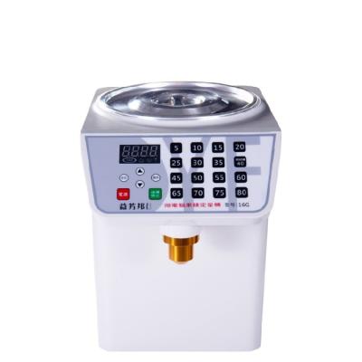 China food & Beverage Shops Hot Selling Lower Price Professional Machine 16 Keys Fructose Syrup Quantitative Machine Equipment For Milk Tea for sale