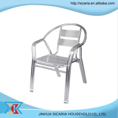 China BAR SET Fashionable Aluminum Double Tube Cafe Chair for sale