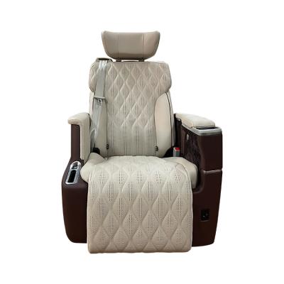 China For Land Cruiser VIP Seat Universal Auto Adjustable Leather Single Massage Chair For Mercedes for sale