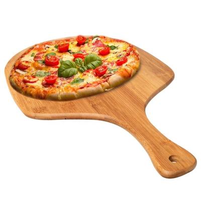 China Modern Natural Bamboo Pizza Peel Paddle And Cutting Board for sale