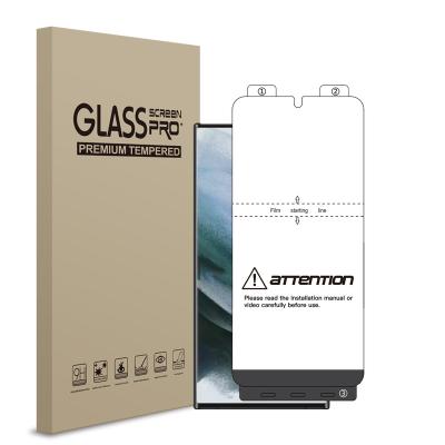 China Anti-shock& anti-scratch TPU screen protector film for samsung galaxy s22 ultra manufacturers direct sales for sale