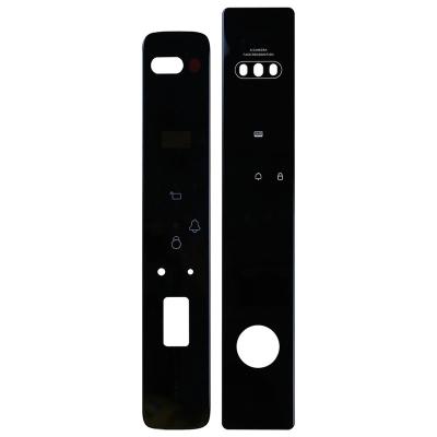 China Anti-shock& anti-scratch for commercial glass door lock door panel fingerprint lock smart glass for sale