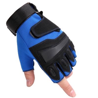 China Hot Selling Outdoor Sports Breathable Cycling Half Finger Gloves Weightlifting Fitness Breathable Gloves for sale