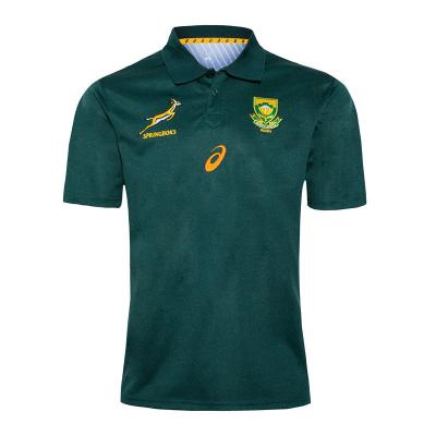 China Breathable Hot Selling South Africa Rugby Jersey Rugby Uniforms Rugby Unions Singlet for sale