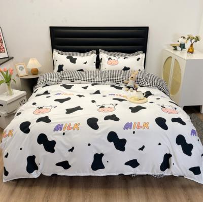 China Onlysub Factory Direct Sale Low Price Disposable Bed Sheets Duvet Cover Sets Queen Size 100% Cotton Digital Printed Bed Sheets for sale