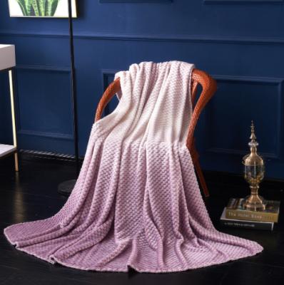 China Wholesale High Quality Luxury Extra Cool Winter Super Soft Sheep Anti-Static Double Bone Thickening Sherpa Flannel Wool Blanket Blankets for sale