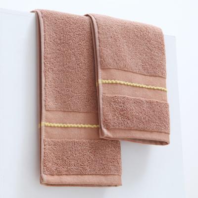 China 100% Towel, Cheap Bathroom Soft Face Bone Water Absorption Cotton Child Safe High Quality Strong Towel For Home 70*140cm 35*75cm for sale