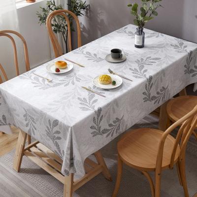 China Waterproof Bone Stain Resistant Waterproof Luxury 100% Polyester Single Square Wedding Table Cloth for sale