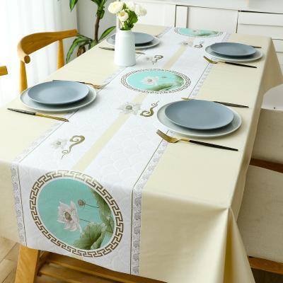 China Interesting waterproof bone sell elastic vinyl household oilproof picnic suitable outdoor flat home tablecloth for sale